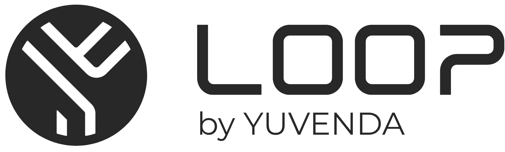 Loop by Yuvenda logo featuring an abstract circular icon.